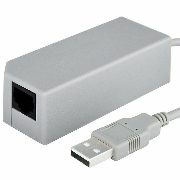 USB Internet Lan -verkkosovitinliitin Nintendo Wii/Wii U/switchille