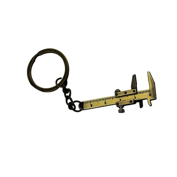 Vernier Caliper Nyckelring Rörlig Vernier Caliper Linjal Modell