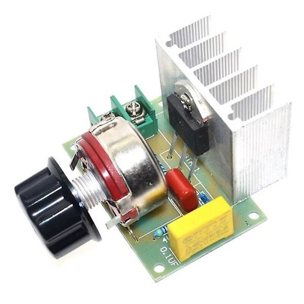 Ac 220v 3800w Scr Dimmers Hastighetsregulator Elektronisk Spänningsregulator Modul