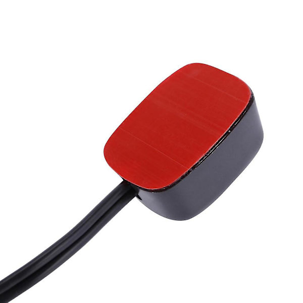 4x Bil DIY-strömbrytare Vattendroppe Form Knappströmbrytare Av/på DC 12V För Dimljus, Drl, LED-ljusramp