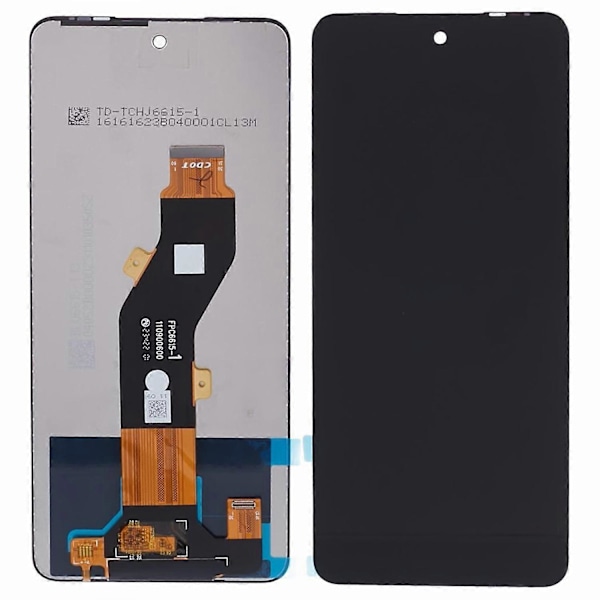 För Infinix Smart 8 4G / Smart 8 HD 4G X6525 OEM Grade S LCD-skärm och Digitizer Assembly Part (Wit
