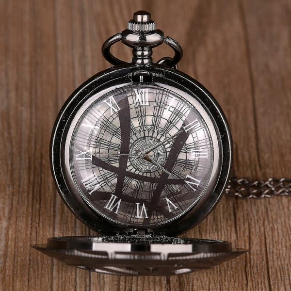 Ny Klassisk Øyeform Hunter Quartz Lommeur