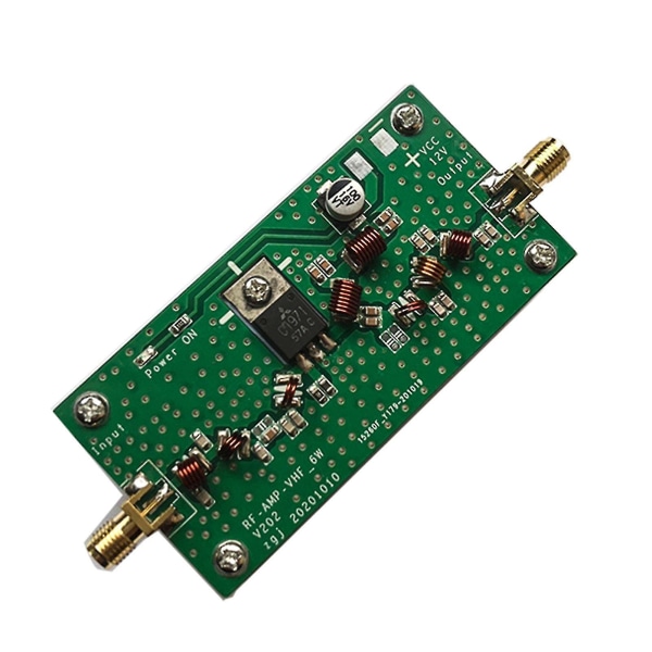 Vhf-effektforstærker 88-108mhz 6w Fm-forstærker 12v til Fm-sender Rf-radio