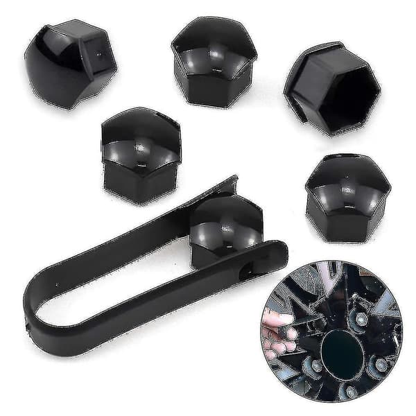 Hjulbultskydd, 17mm Hjulmutterlock, Passar Alla Bilmärken
