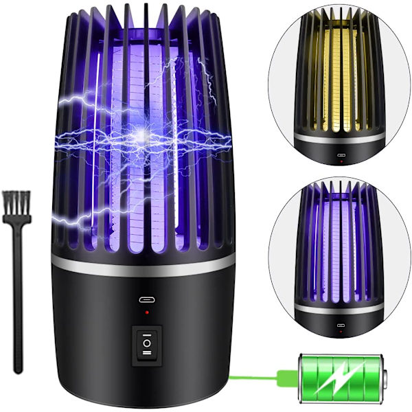 Bug Zapper, UV Fly Zapper Elektrisk Myggdödande Lampa, Rec