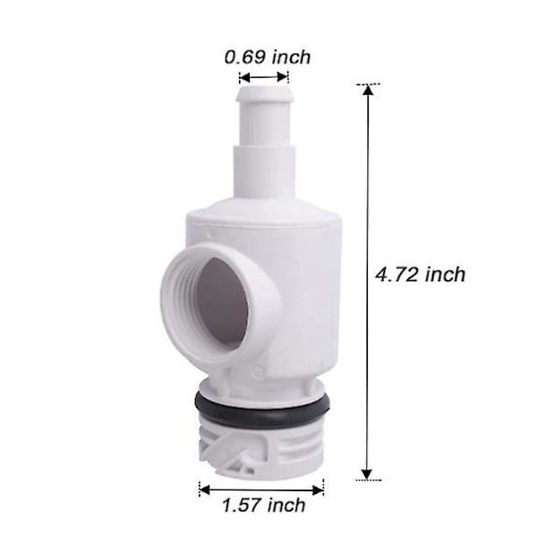 Koblingssett for robotbassengrenser Polaris 180 280 380 3900, D29 hurtigkoblingsadapter