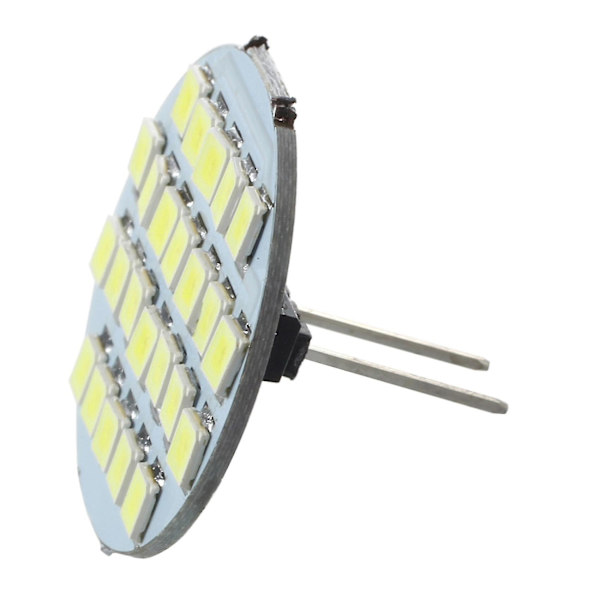 G4 24 Smd Led Spot Light Bulb Lamp Dc 12v 90 1.5w Kallt Vit 6500-7500k 6 Smd Led Lamp Bulb Varm