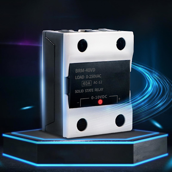 Brm-40vd 40a 0-10v DC-inngang 0-250v AC-last Solid State Relay Spenningsregulator