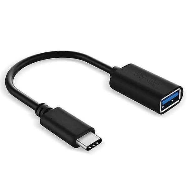 USB 3.1 Type C OTG-kabel - Han til Hun, 10 Gbps, til Google Pixel Nokia white