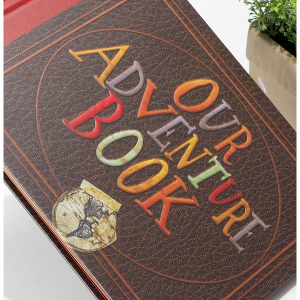 Romanttinen valokuva-albumi, seikkailukirjamme romanttinen valokuva-albumi, kohokuvioidut sanat kovakantinen elokuva Go Travel Scrapbook vuosipäiville, häihin, matkoille, vauvakutsuille,