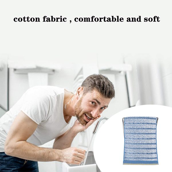 Handduksset med 4 handdukar | 100% bomull mjukt absorberande dekorativ handduk för badrum | 34*74CM