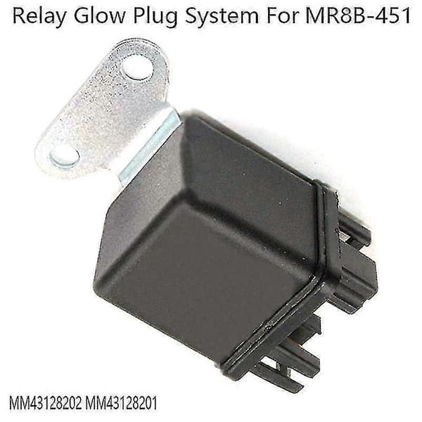 Bil 12v Relæ Gløderørssystem Til Mr8b-451 Mm43128202 Mm43128201