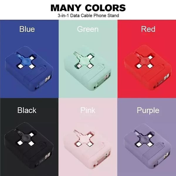 Retractable Cable Copper Craftsmanship Safety Holder Multipurpose Usb