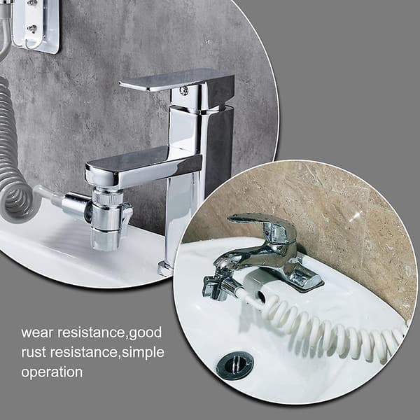 Vaskesplitter Basin Diverter M22 Vann Adapter Bad Dusj