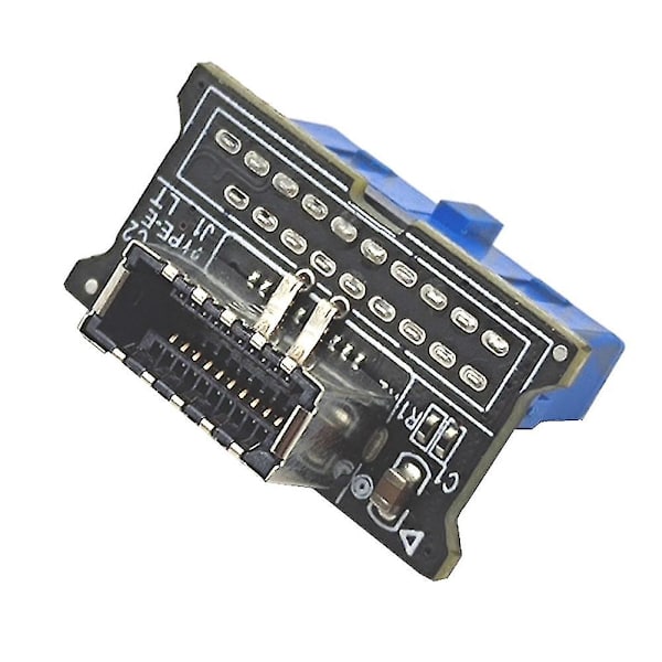 Usb Er Adapter Riser Usb3.0 19pin Til Type-e Konverter Chassis Panel Type C Plug-in Port F