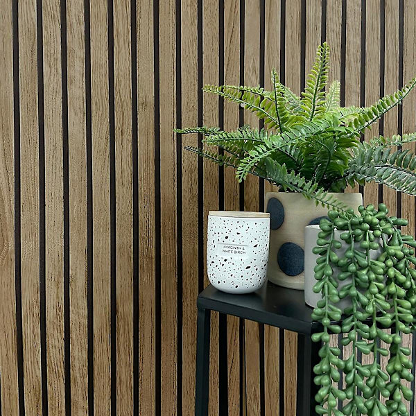 Panacea Wood Slats Tapet Valnøtt Belgravia 1157