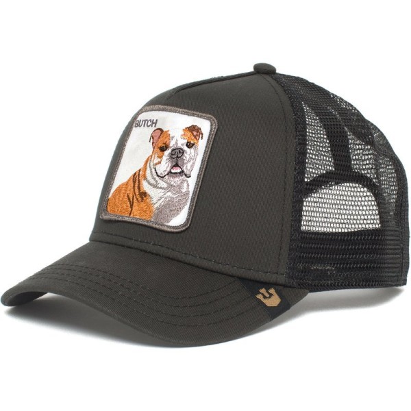 Mesh Animal Embroidered Hat Snapback Hat Dog dog