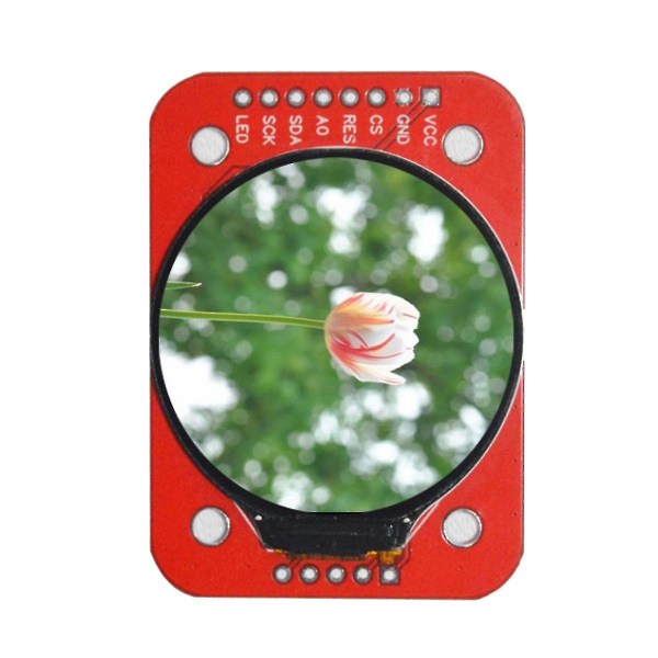 1,28 tums TFT LCD-skärmmodul 240 x 240 Drive Gc9a01 Interface Spi