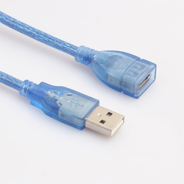 USB-forlengelseskabel, hann til hann, hann til hunn, kort