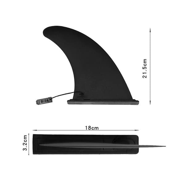 Padlebrett Tilbehør Enkelt Surfboard Fin Surfboard Tilbehør Padlebrett Tilbehør Fin Utskifting