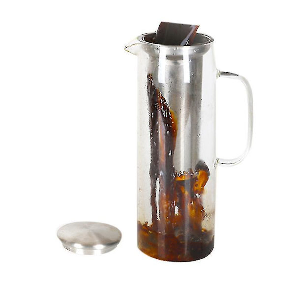 Kaldbrygget Kaffemaker, 1 Quart, 32 Oz Iskaffemaker, Cof