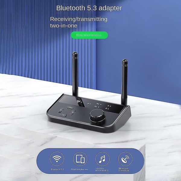 Langaton Bluetooth 5.1 Audio Rca-vastaanotin lähetin 3,5 mm Aux langaton  audiosovitin televisioon auto P 91c6 | Fyndiq