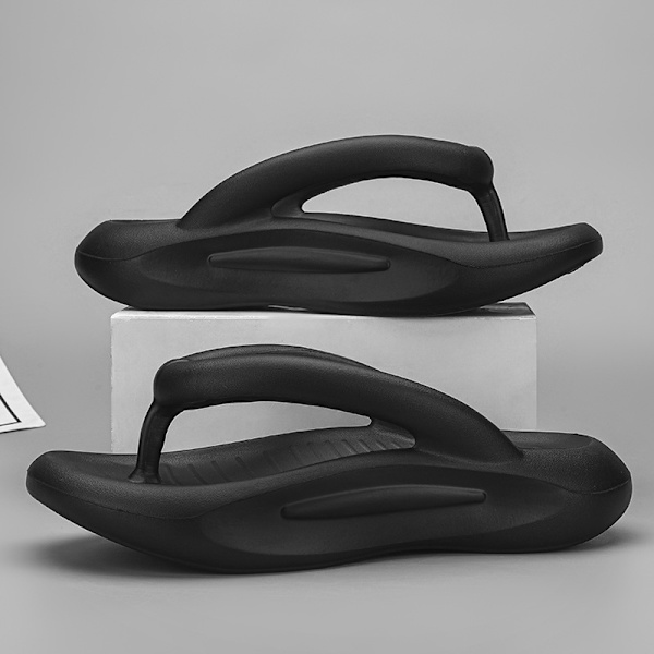 Sommar utomhus strand flip-flops bekväma halkfria par tofflor 41