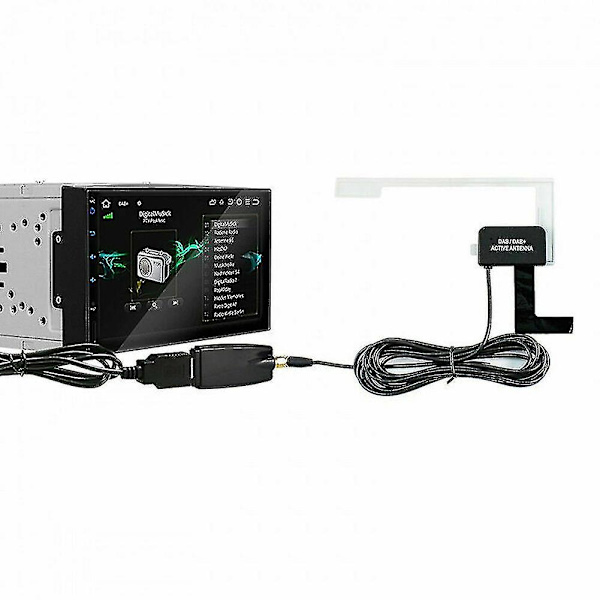 Usb Dab-mottaker Tuner Diskantenneadapter Stick For Androi