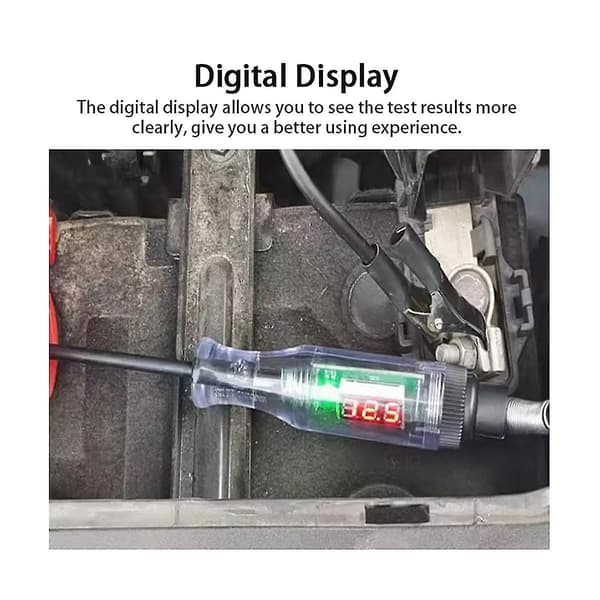 6v 12v 24v Lastbil Spänning Krets Tester Digital Display Elec