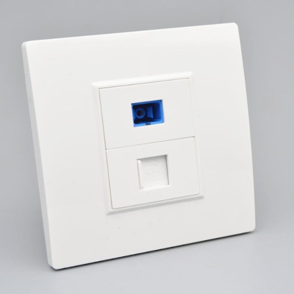 SC Fiberoptisk Interface, Vægstikkontakt, RJ45 Netværksjackpanel, Connecto1 Type