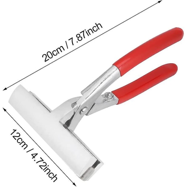Premium 12 cm bred professionell stretchtång - viktigt verktyg för canvaskonstnärer och konststräckning