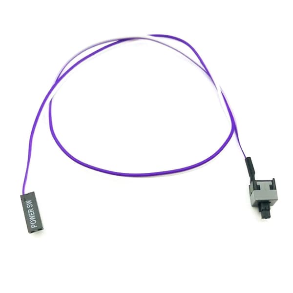 Pc bundkort genstart linje chassis tænd/sluk-knap kabel desktop pc switch linjer