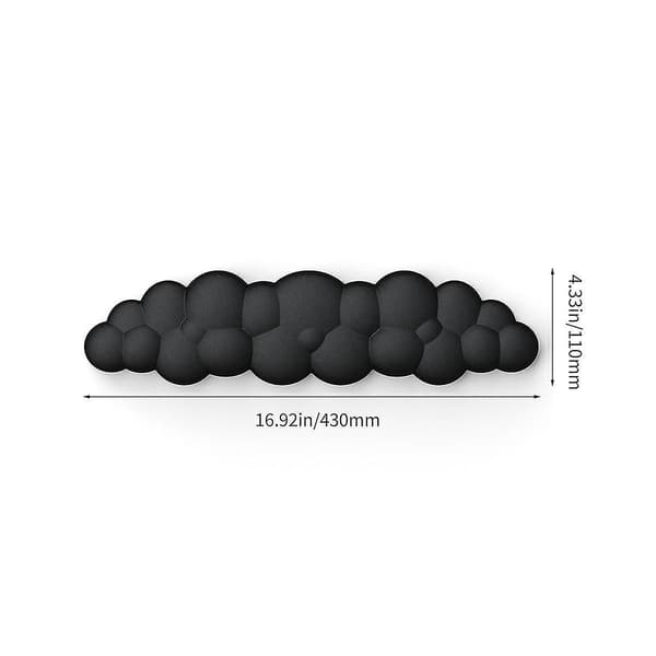 Cloud håndledsstøtte blødt memory skum håndledsstøtte til nem skrivning smertelindring