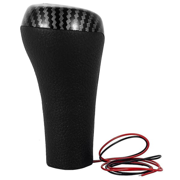 Fiber 5-trinns girskiftknott med LED-bakskifter for E46 E90 E91 E92 X1 X3 X5
