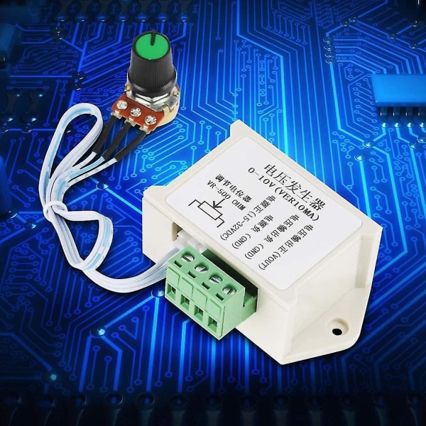 Tasavirtajännitegeneraattorimoduuli 0-10v 10ma säädettävä analoginen jännitesignaaligeneraattori, jota käytetään Plc Mcu:ssa