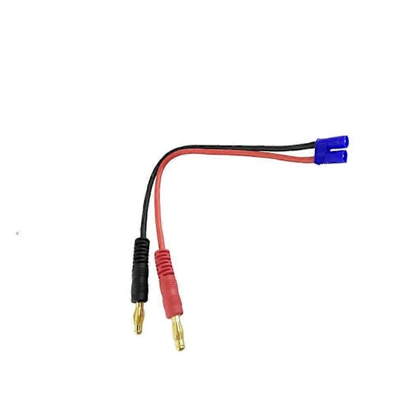 16AWG B6 IMAX Batteriladdningskabel EC2 Hane Till Banankontakt för Hubsan H501S RC Drönare Quadcopter Delar