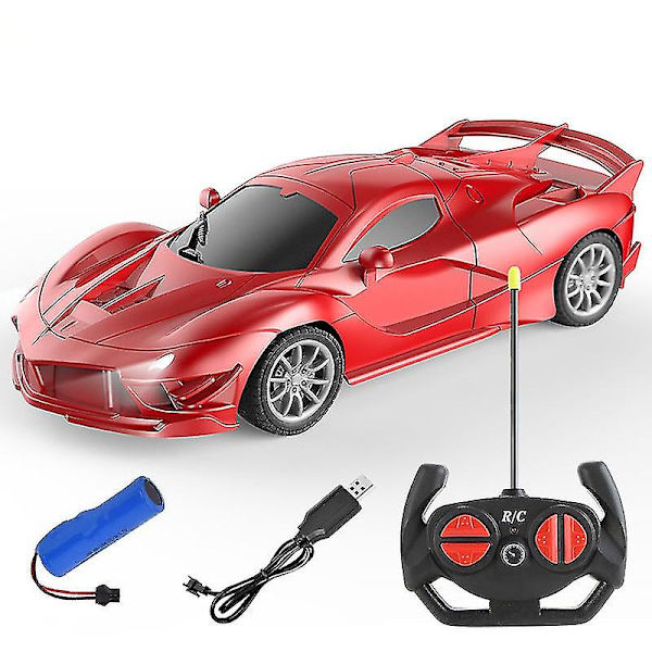 Fjärrstyrd bil med uppladdningsbart batteri Red Chargeable