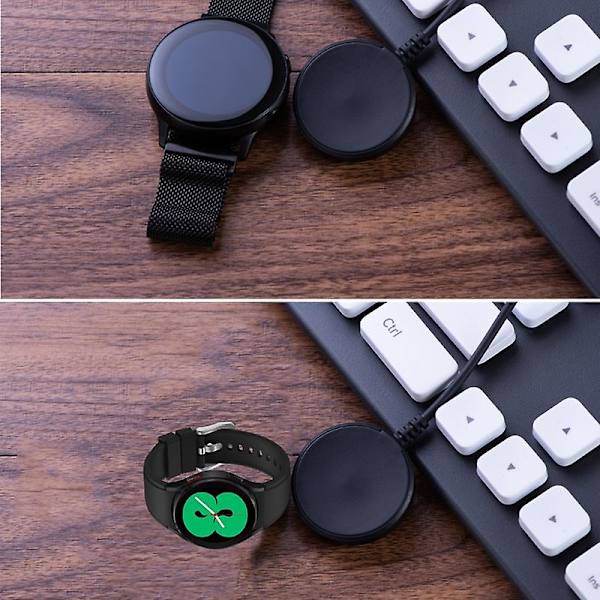 Snabbladdning Magnetisk Laddare Bärbar Strömadapter Kompatibel Med Galaxy-watch4 Överbelastningsskydd Dock Fasta Delar