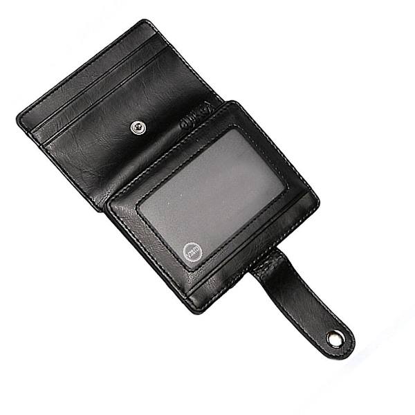 Miesten Lompakko RFID-Suojauksella Kolminkertainen Lompakko Lyhyt Lompakko Miesten Nahkainen Kolikkolompakko Miesten Lompakot