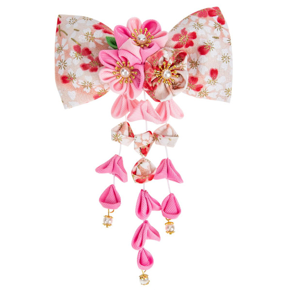 Naisten hiuskoristeet Kukka hiuspidike Kimono hiusneulat Kanzashi Kukka hiusneula