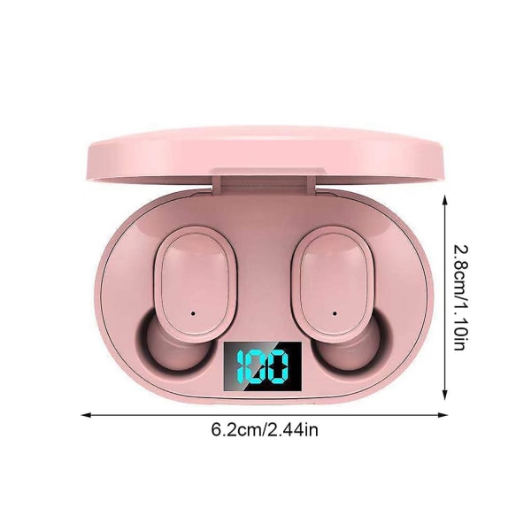 Bluetooth-kompatibilitet 5.0 Earbuds In Ear Charging Box LED Display