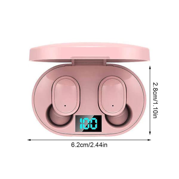 Bluetooth-kompatible 5.0 Ørepropper In-Ear Opladningsboks LED-display