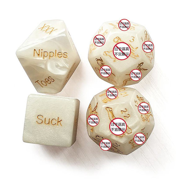 Sex Tärningar För Män Naughty Tärningar Lysande Tärningar Set Kärlek Tärningar Spel För Par Alla Hjärtans Dag Present Tärningar Spel För Vuxna White
