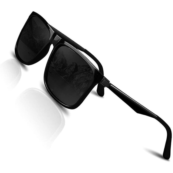 Polarisoidut aurinkolasit Uv400 Retro Vintage -lasit miehille ja naisille