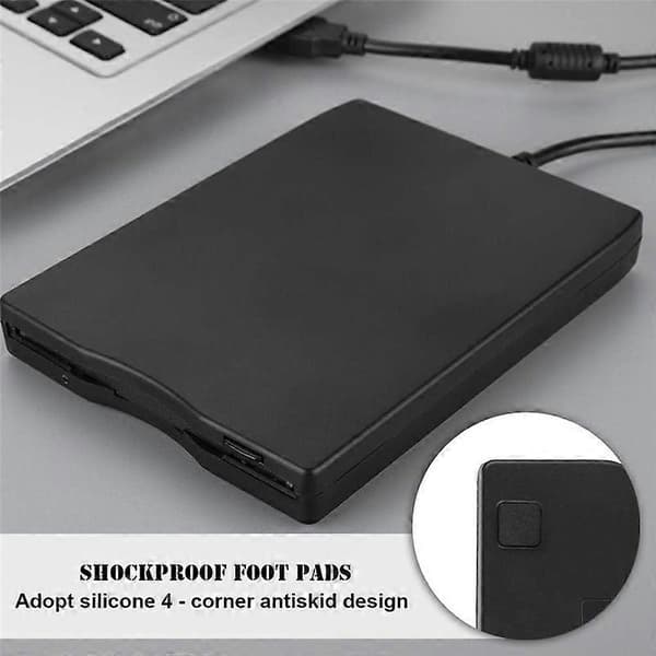 USB Floppy Disk Drev Læser 3.5In til 7 8 2000 XP Vista PC
