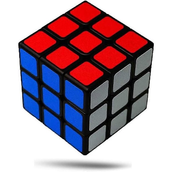 3x3 Speed Cube Lättvriden Magisk Kub 3x3x3 Pusselkub Pedagogiskt Hjärngympa Spel (56mm)
