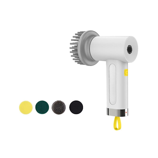 Elektrisk Spin Scrubber Ledningsfri Genopladelig Scrubber Til Badekar Vask Kit Di Flise Vindue