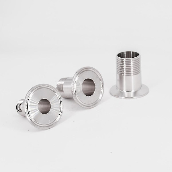 1/4 Quot; 3/8 Quot; 1/2 Quot; 3/4 Quot; 1 Quot; 1.2 Quot; 1.5 Quot; Bspt Male X 0.5 Quot; 0.7 Quot; 1 Quot; 1.5 Quot; 2 Quot; Tri Clamp Sus 304 Stain 304-Male 1inch 50.5mm