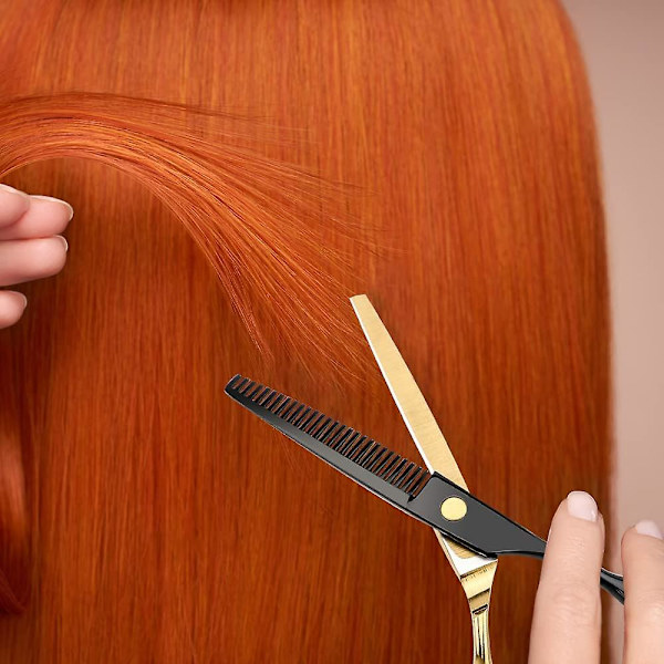 Hårklippesaks Salon Barber Frisør Udtynding Teksturerende Saks Sæt Hårklippesæt