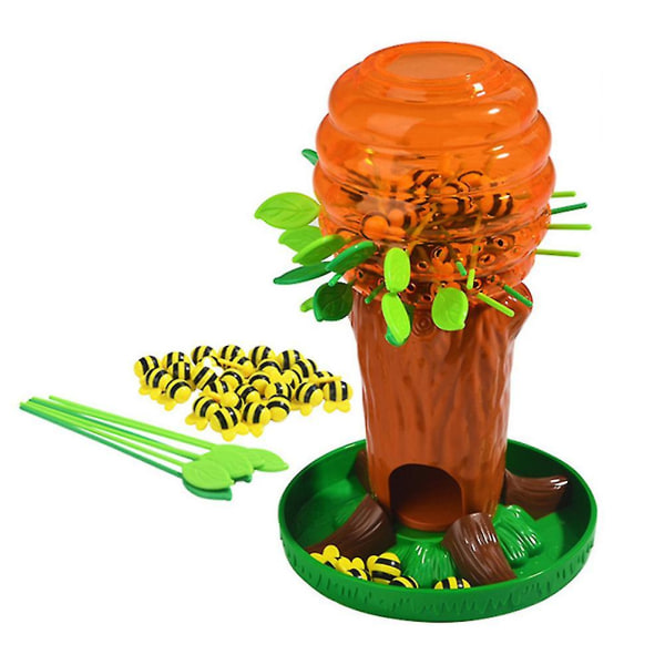 Honey Bee Tree Game Toy Foreldre Barn Interaktive spill Tidlig læring Intellektuell leke